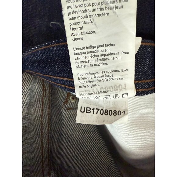 Unbranded UB101 Skinny 14.5 Oz ISelvedge Denim Jeans Size 31 - Picture 5 of 7